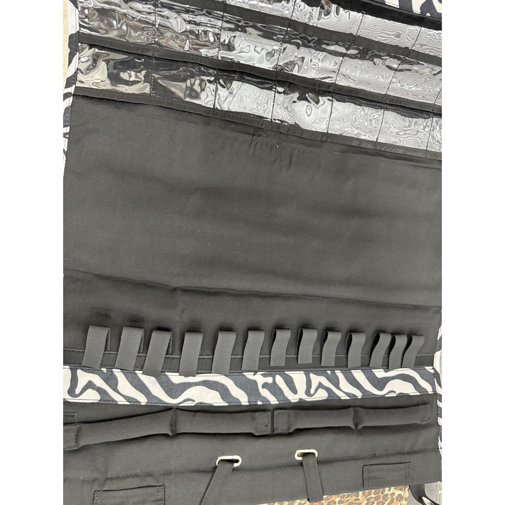 Donna Walsh Hanging Jewelry Organizer - Ultimate Jewelry Scroll- ZEBRA RARE FIND - Picture 3 of 5